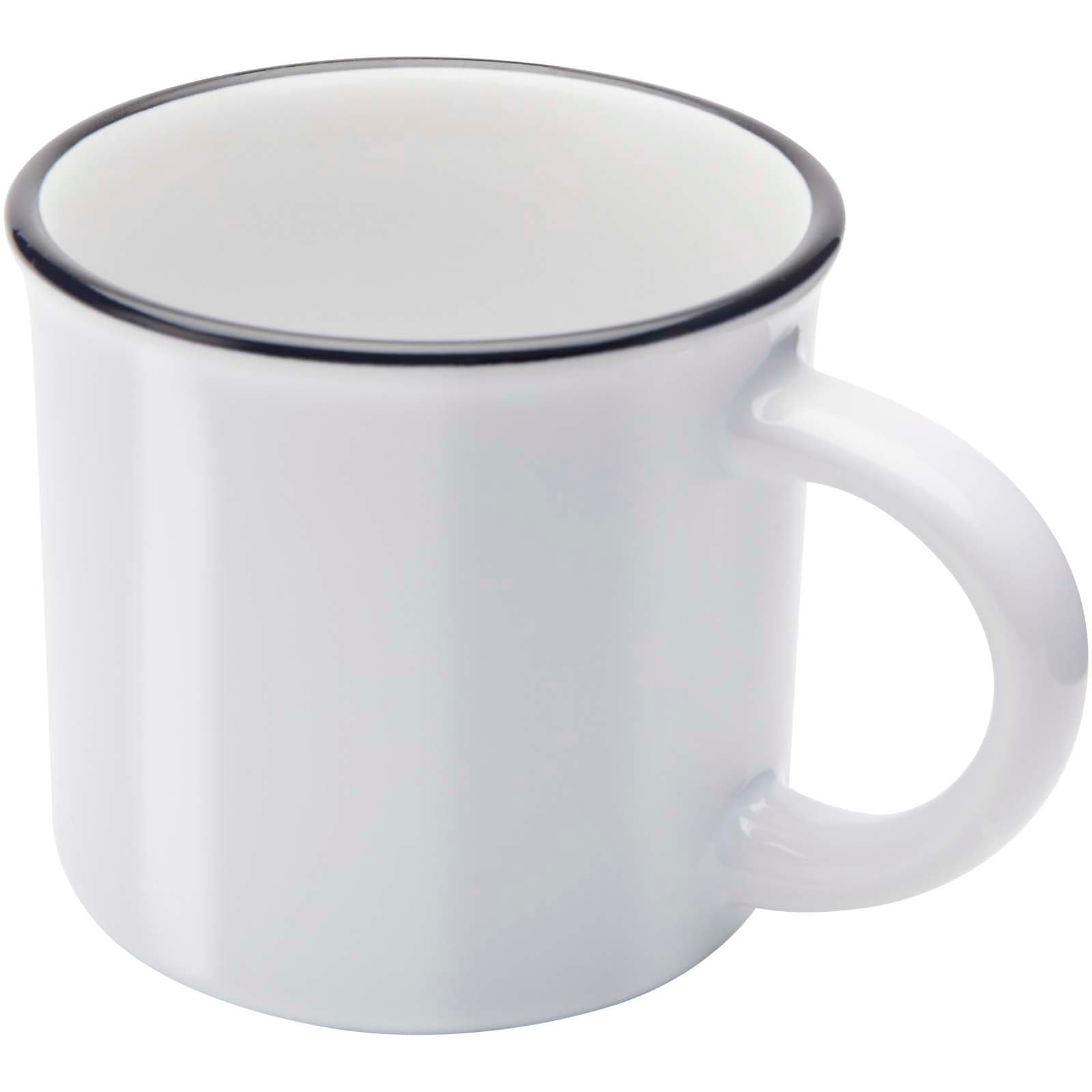 Cană ceramică Bari 240 ml cu finisaj lucios