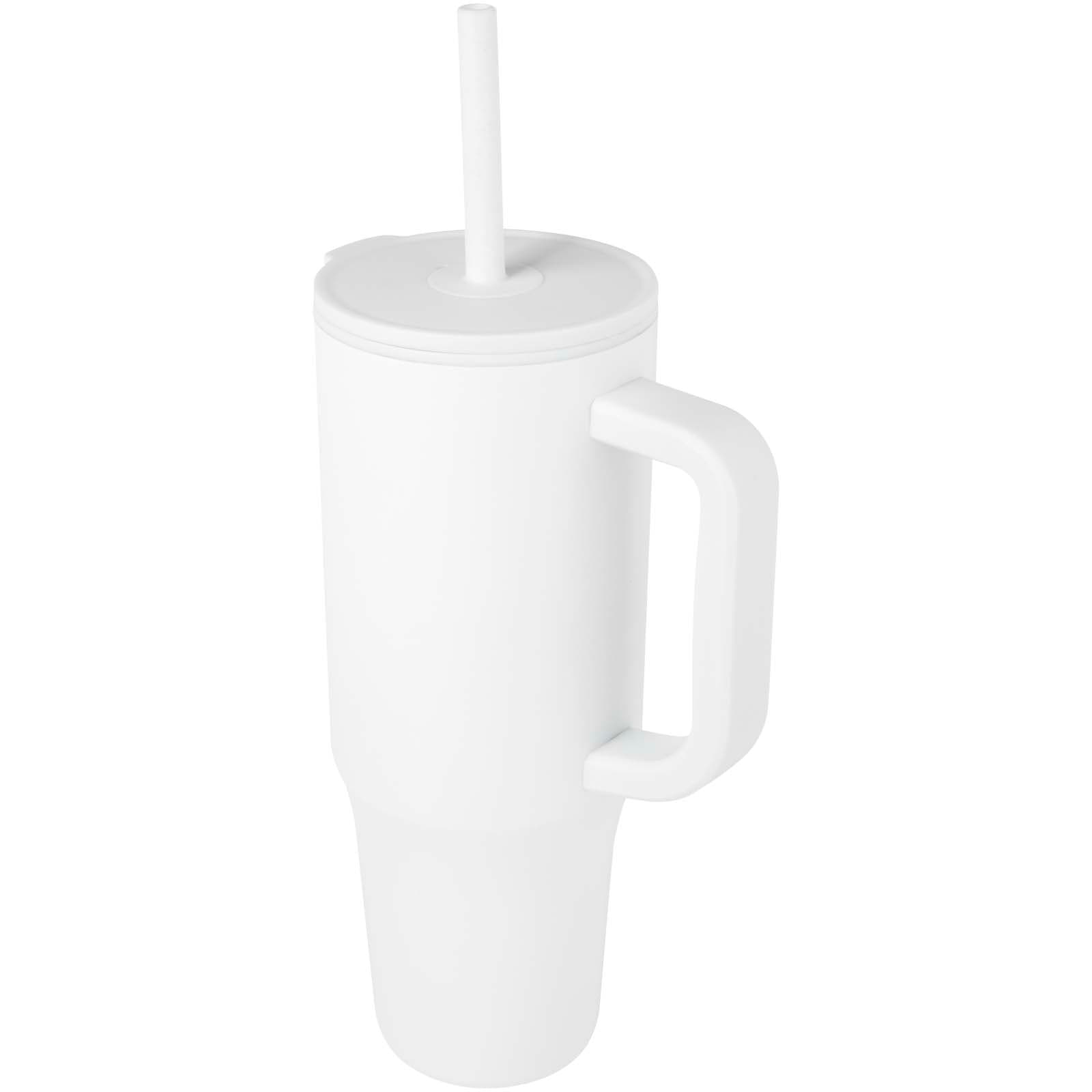 Pahar termoizolant Brady 900 ml certificat RCS cu pai din silicon
