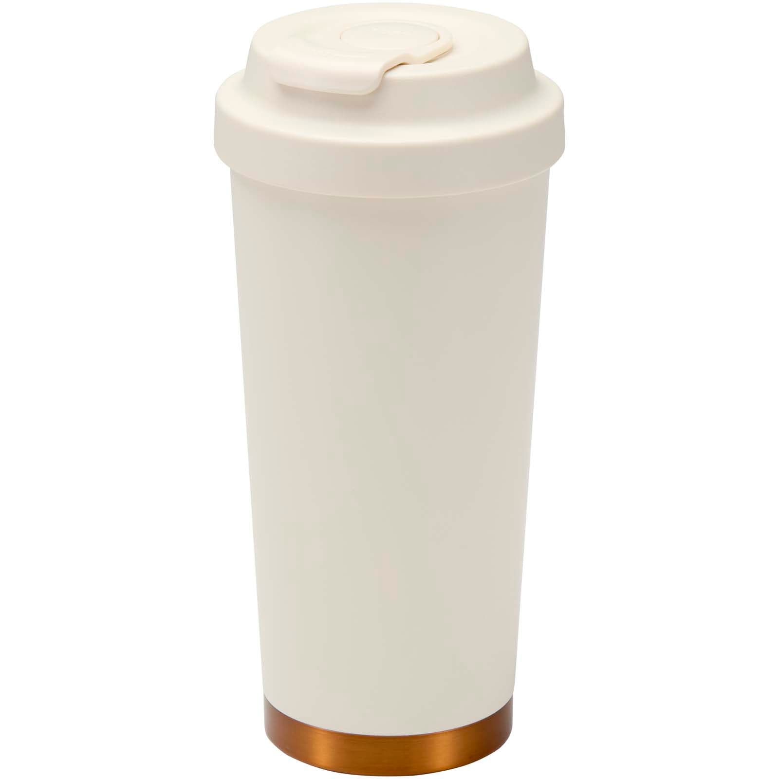 Hampton — pahar termoizolant 480 ml din oțel inoxidabil reciclat RCS, cu pereți dubli și izolare în vid