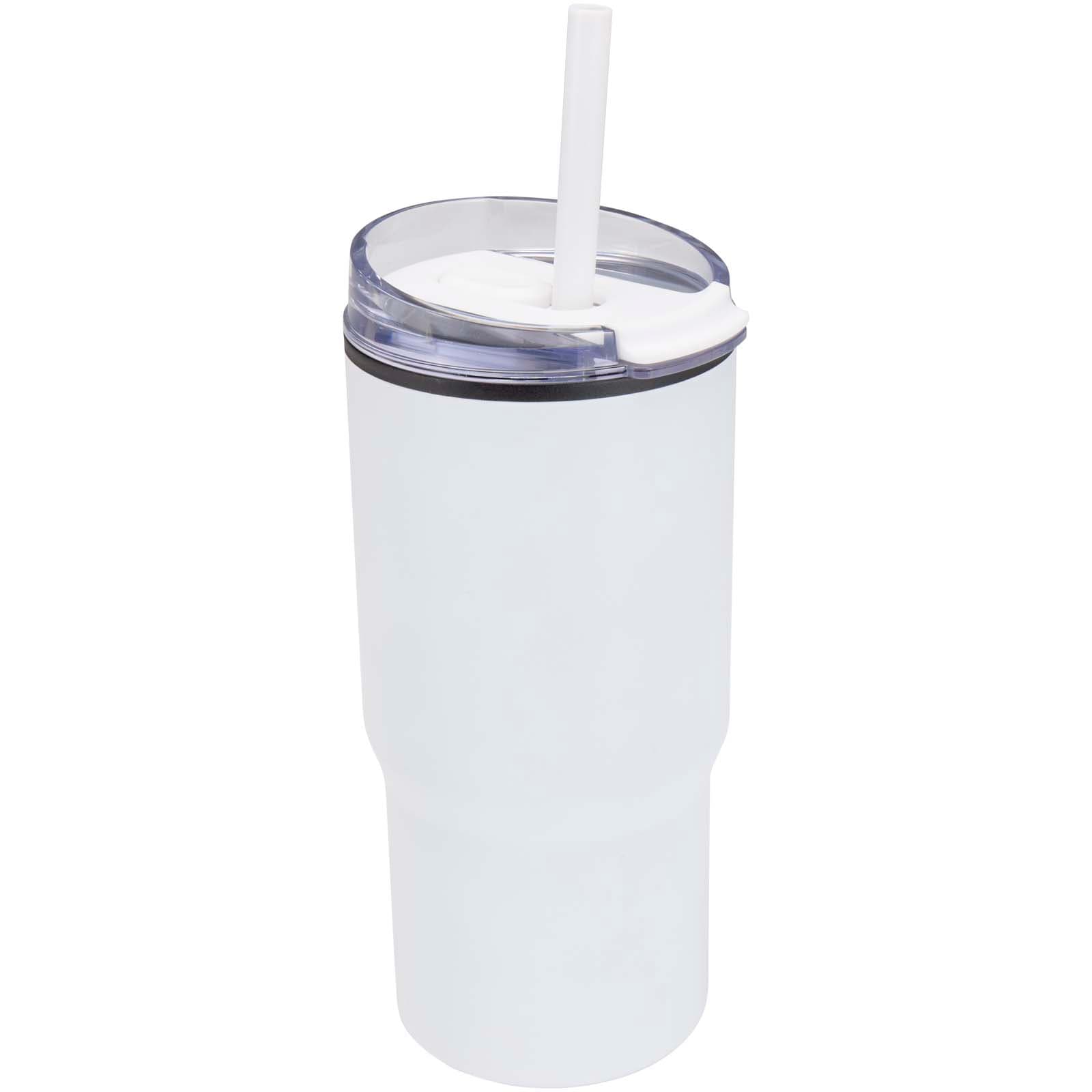 Westin — pahar termoizolant reciclat RCS cu perete dublu și pai, 540 ml