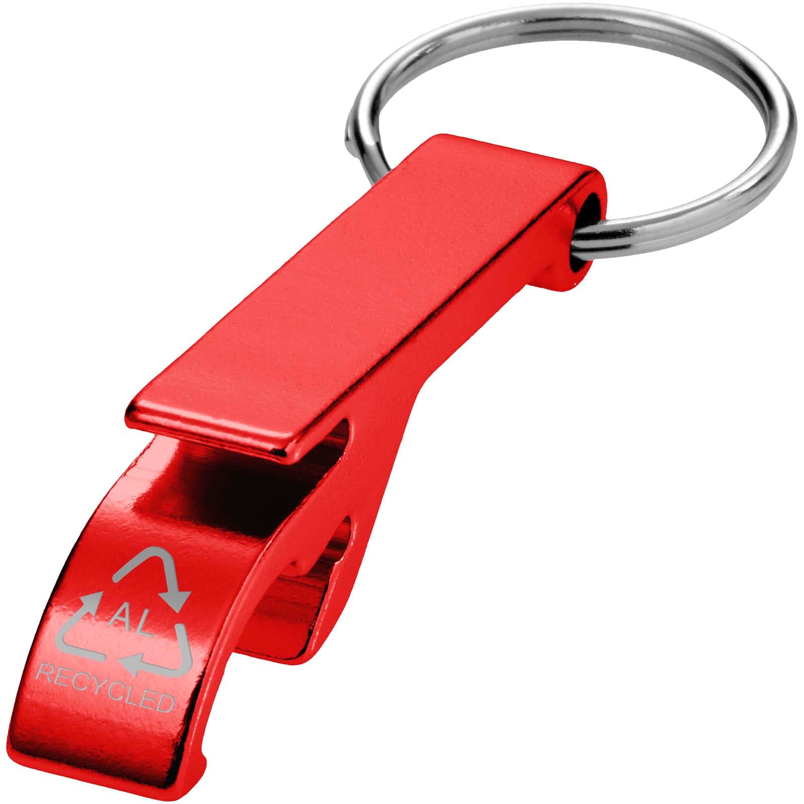 Deschizător de sticle și conserve Tao din aluminiu reciclat RCS, cu breloc
