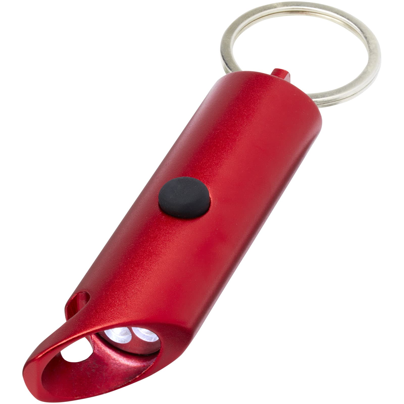 Lanternă LED IPX și desfăcător de sticle Flare din aluminiu reciclat certificat RCS cu breloc