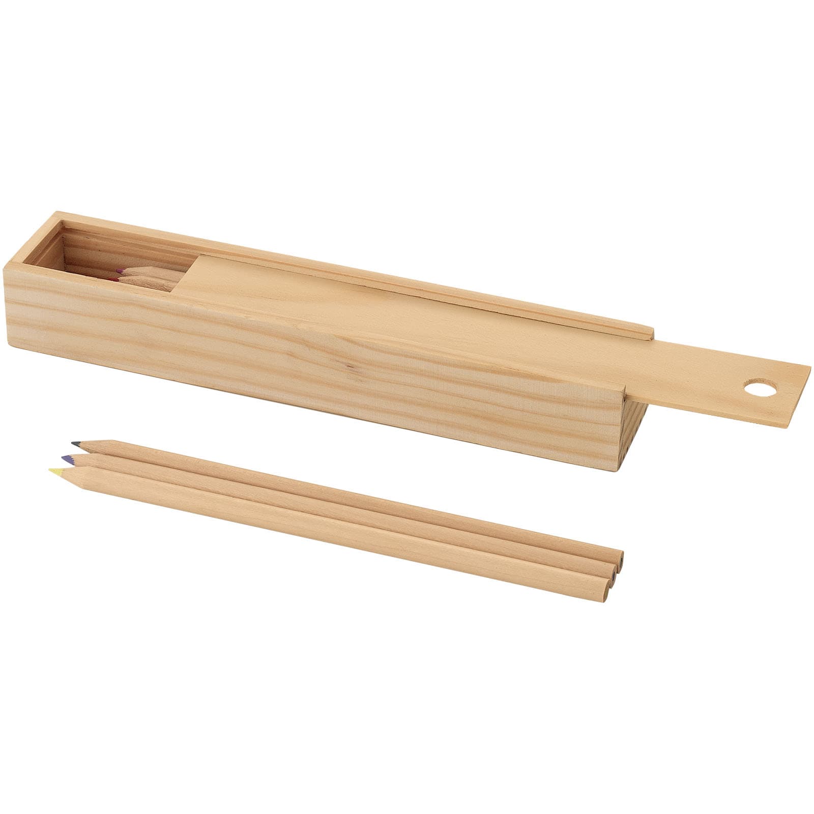 Set de 12 creioane din lemn Pines