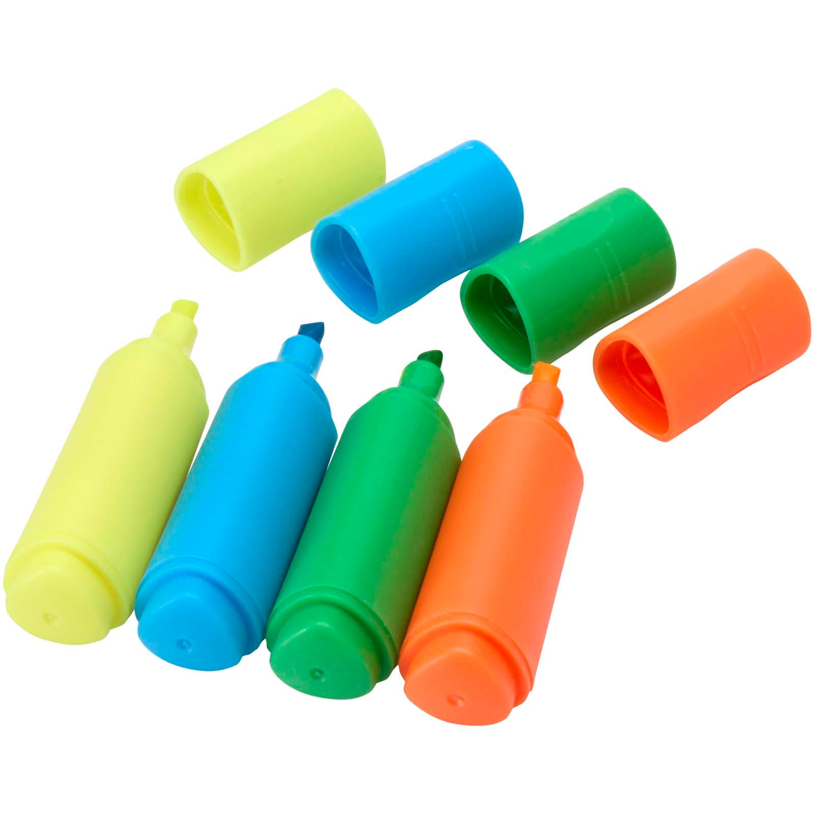 Set mini textmarkere din plastic reciclat