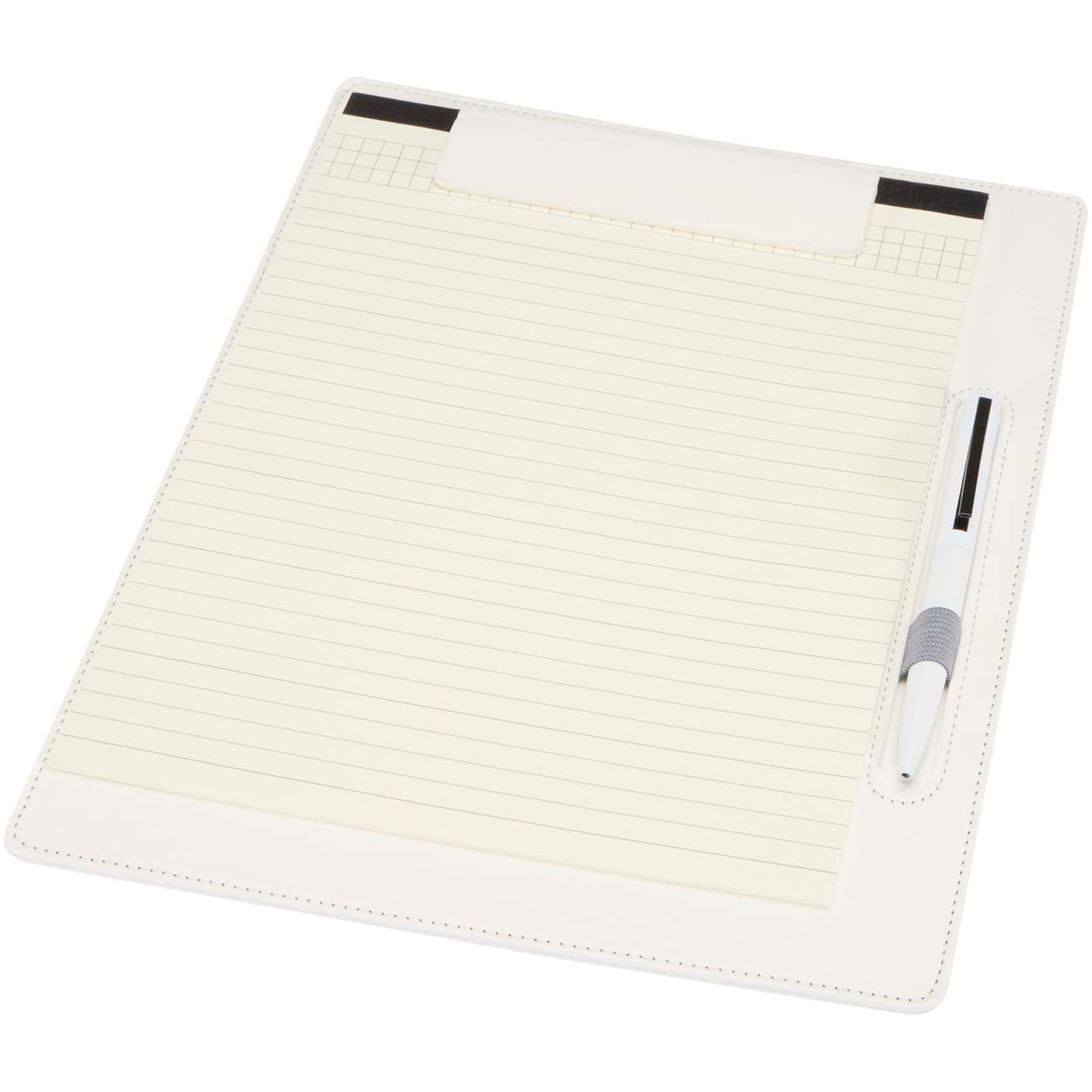 Clipboard Clast A4 cu închidere magnetică și pix reciclat RCS (cerneală neagră)
