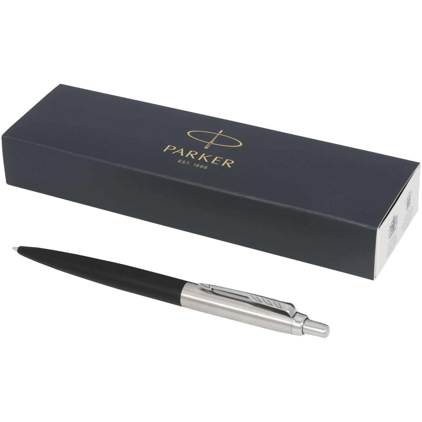 Pix Parker Jotter XL mat cu accente cromate (cerneală albastră)