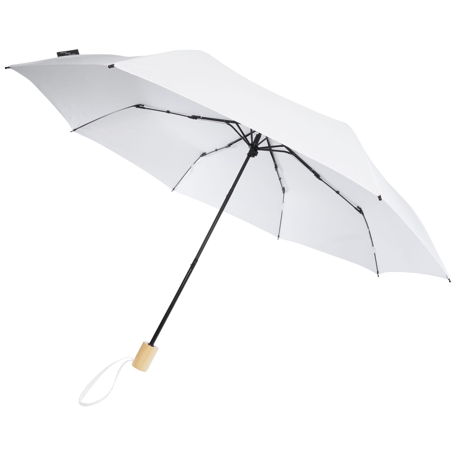 Umbrelă pliabilă rezistentă la vânt din PET reciclat Birgit 21''