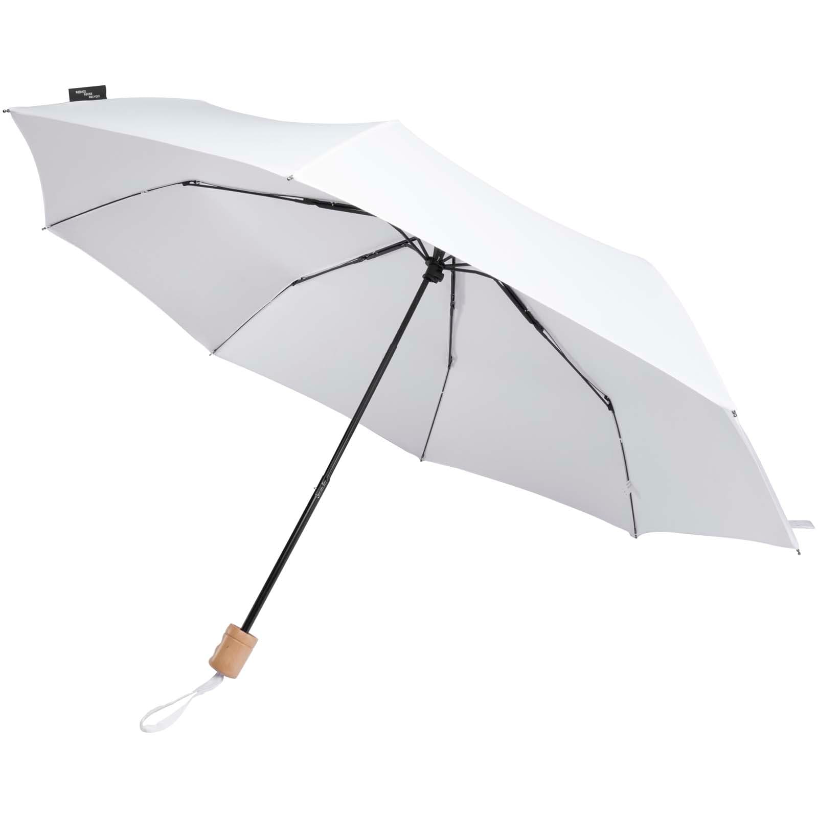 Umbrelă pliabilă Dane de 21" din RPET