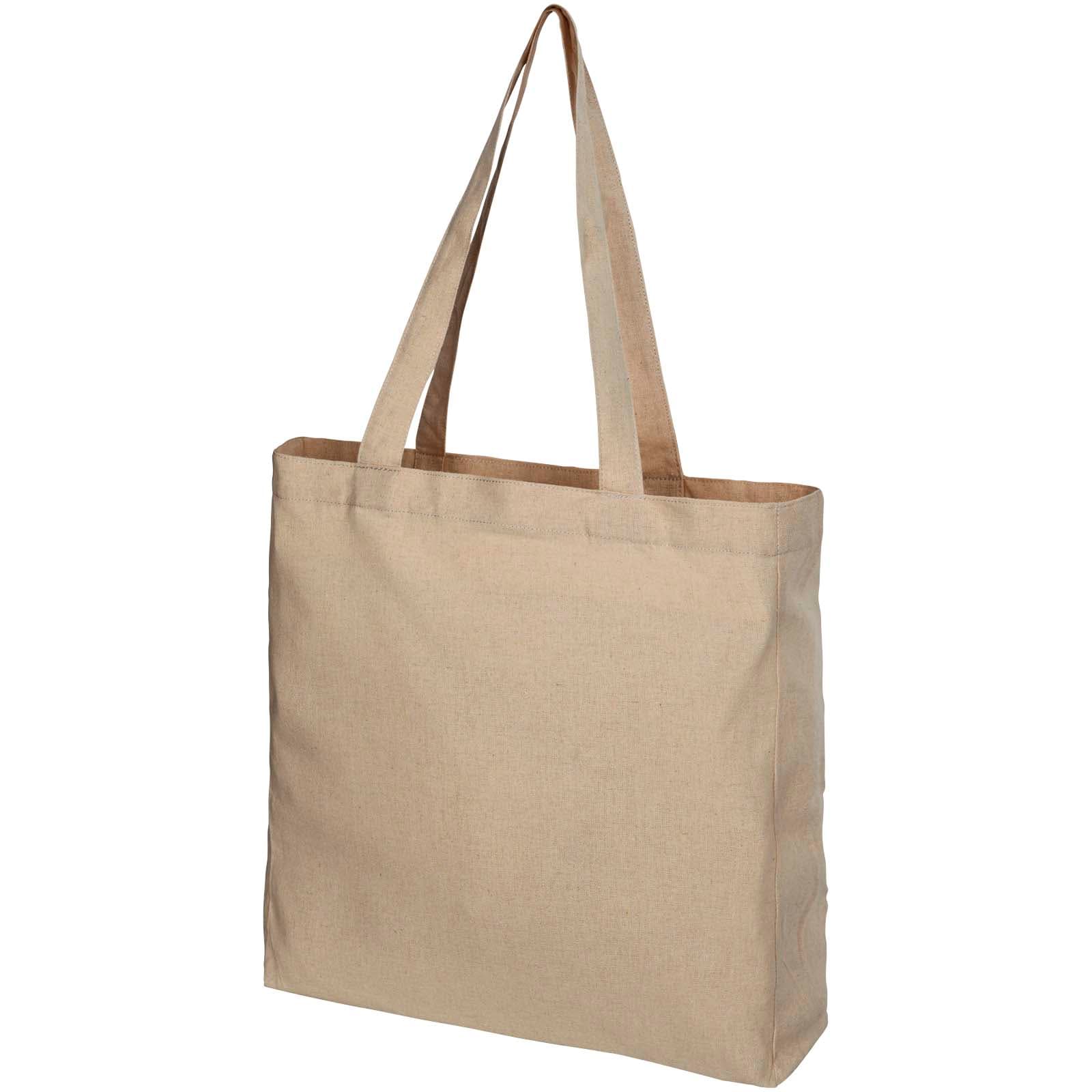 Sacoșă cu burduf Pheebs de 210 g/m² din material reciclat, 13L
