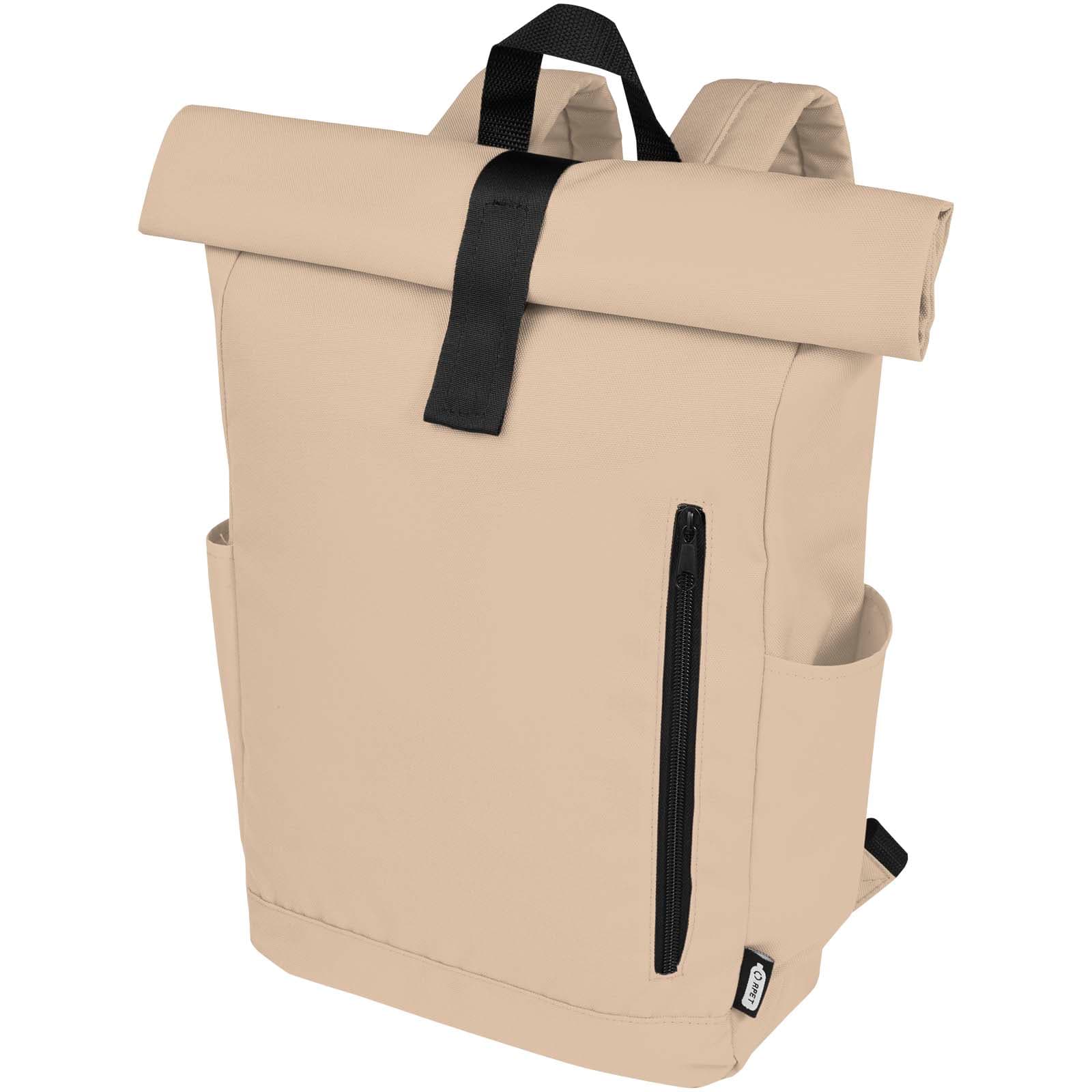 Rucsac cu deschidere prin rulare Byron de 15,6" din RPET GRS, 18L