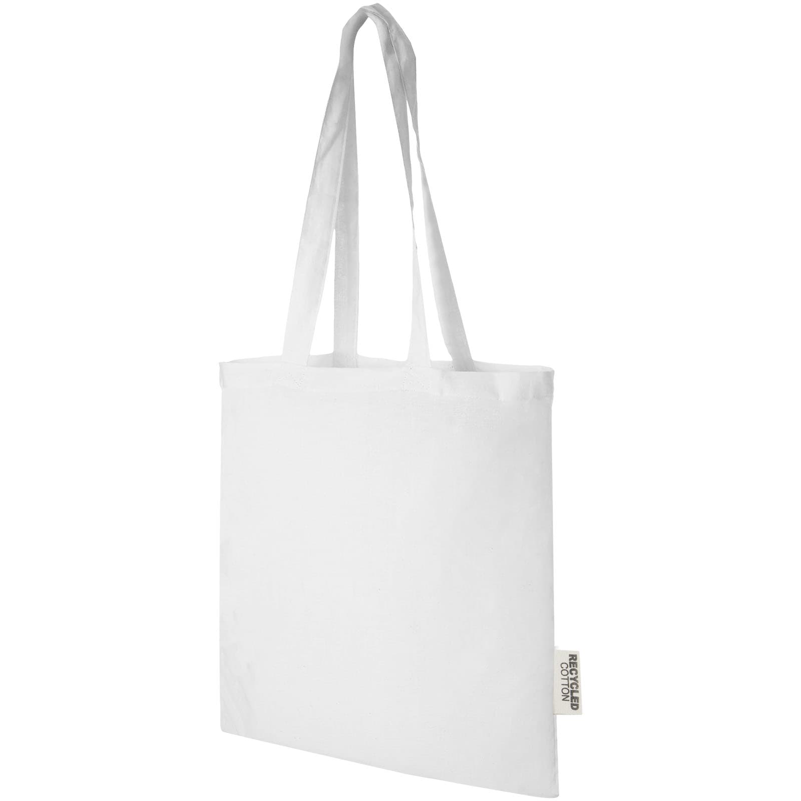 Sacoșă din bumbac reciclat GRS Madras 140 g/m² 7L