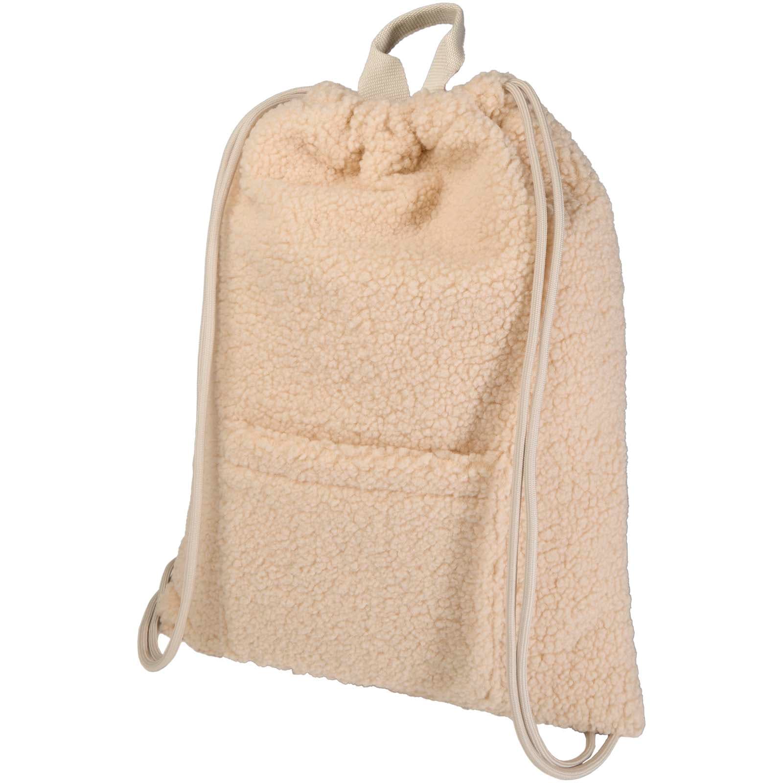 Rucsac cu șnur din sherpa reciclat GRS Bear 9L