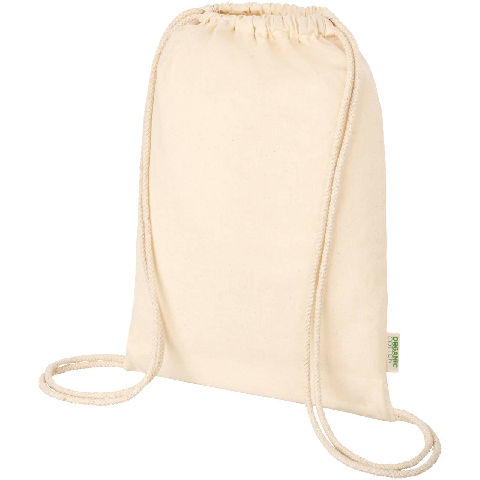Sac cu șnur din bumbac organic Odisha 100 g/m² OCS 5 l