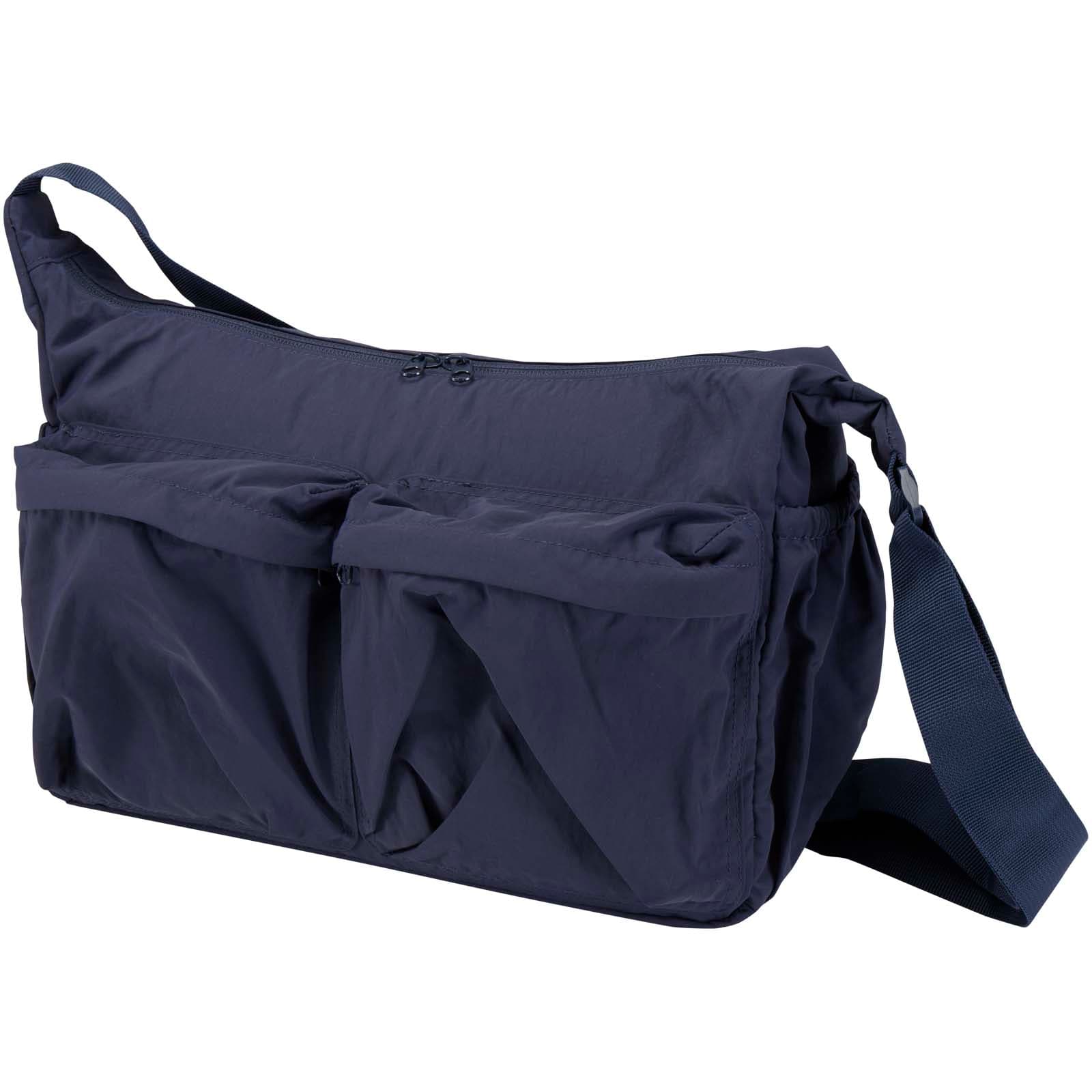 Calli — geantă messenger pentru laptop de 13", din nailon reciclat GRS