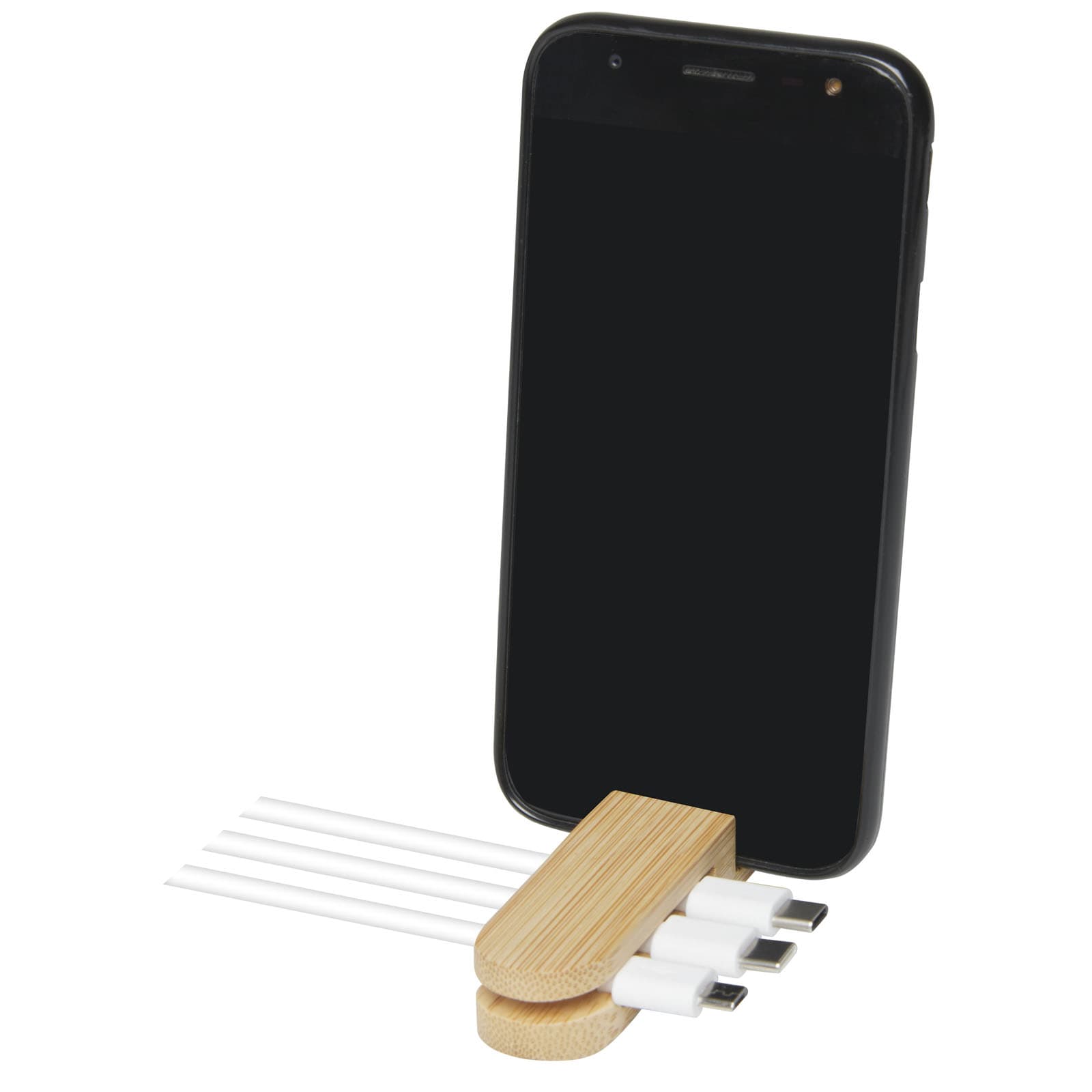 Organizator de cabluri din bambus Edulis