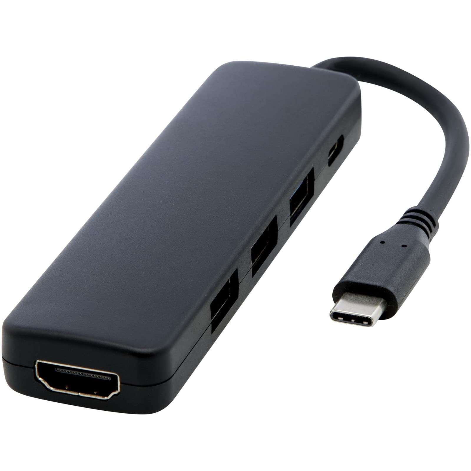 Adaptor multimedia din plastic reciclat RCS Loop USB 2.0-3.0 cu port HDMI