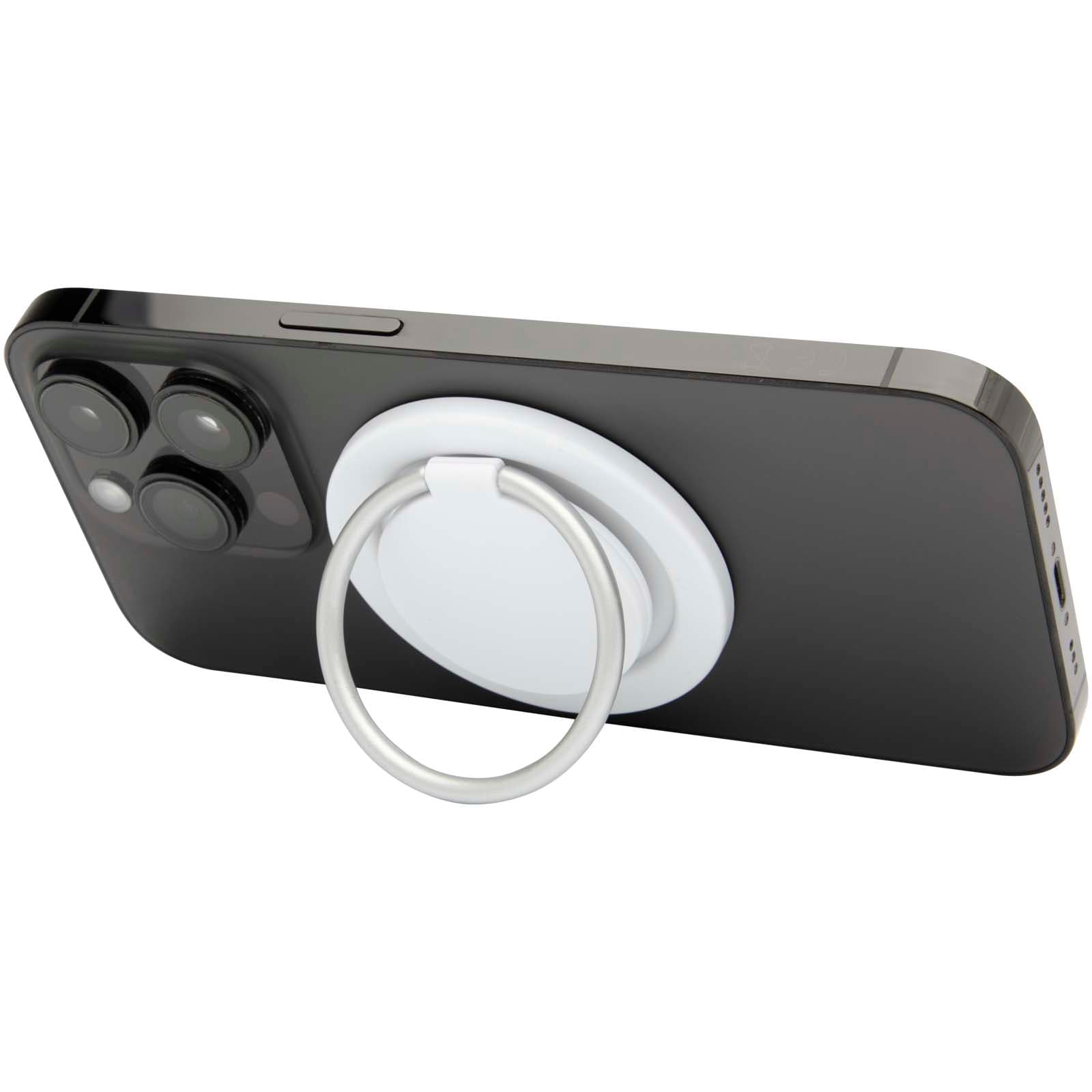 Suport magnetic pentru telefon Albali din plastic reciclat cu suport tip inel
