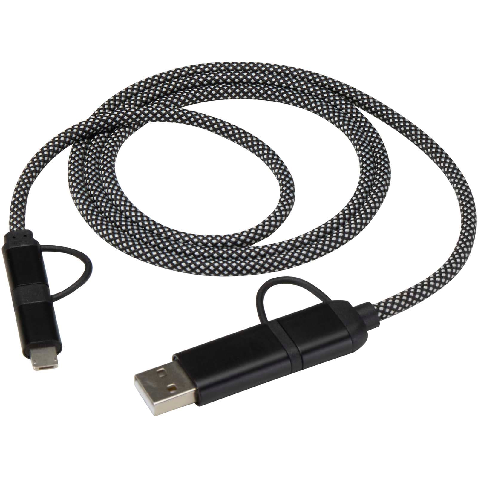 SMART — cablu de încărcare magnetic 5-în-1, 65W, 100 cm, certificat RCS