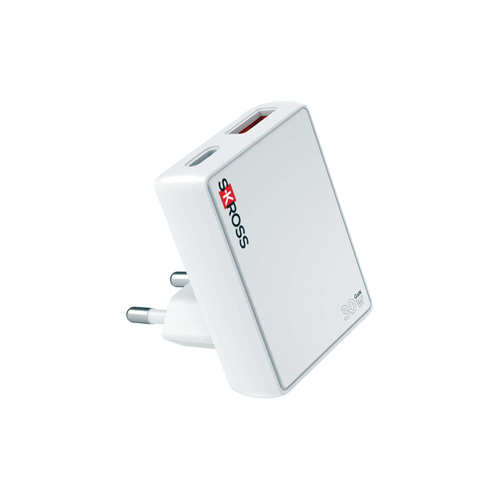 SKROSS® Slim 30W — încărcător de priză pentru Europa
