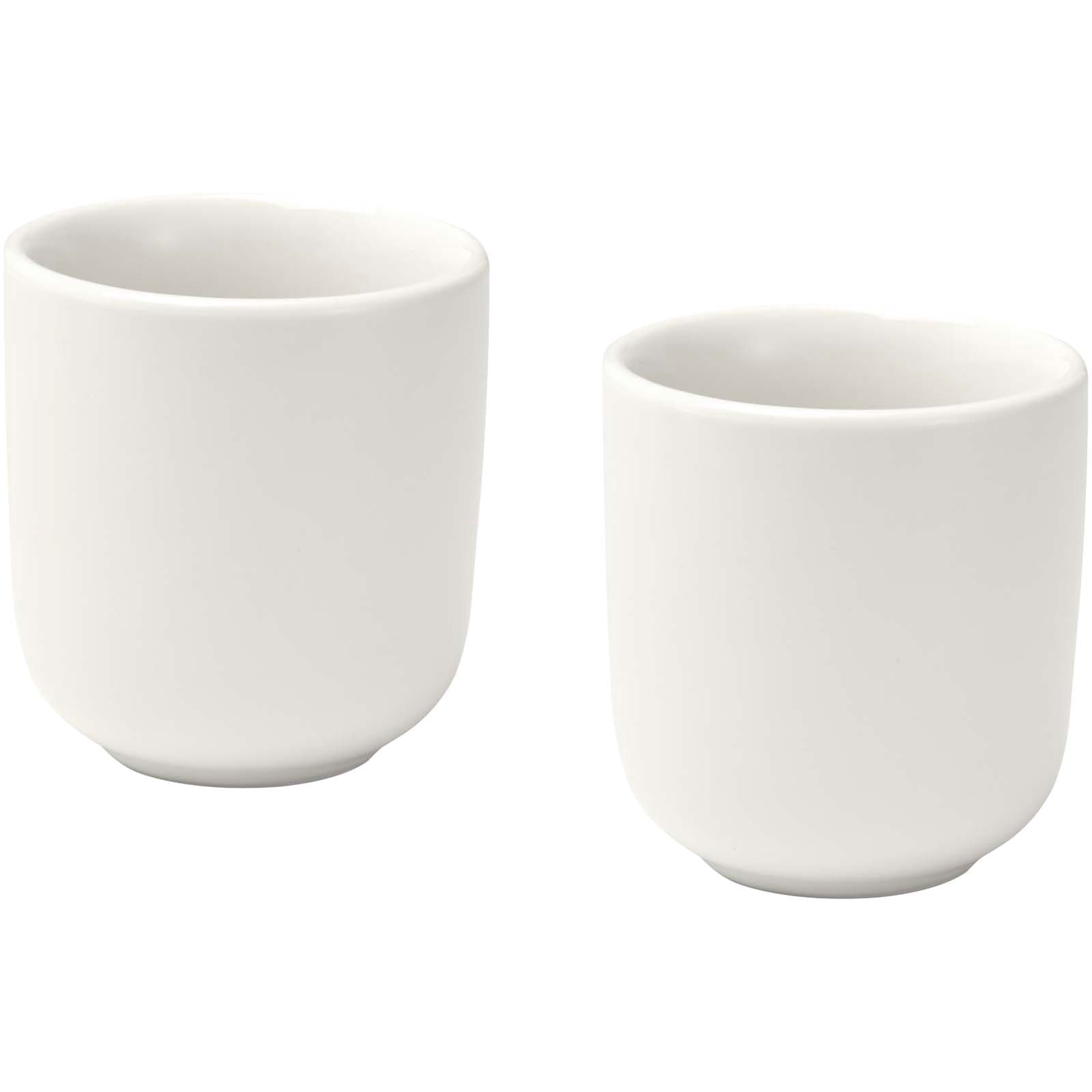 Cești de espresso din ceramică Male 90 ml cu finisaj mat - set de 2