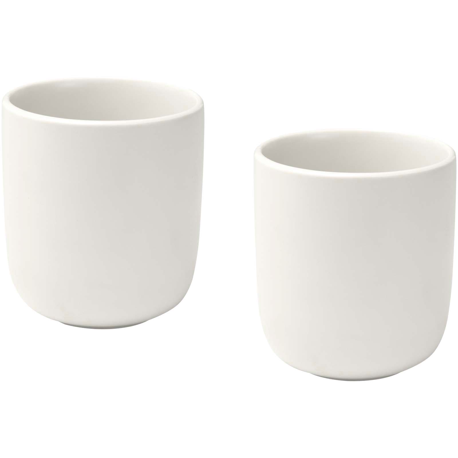 Cești ceramice Male de 200 ml cu finisaj mat - set de 2