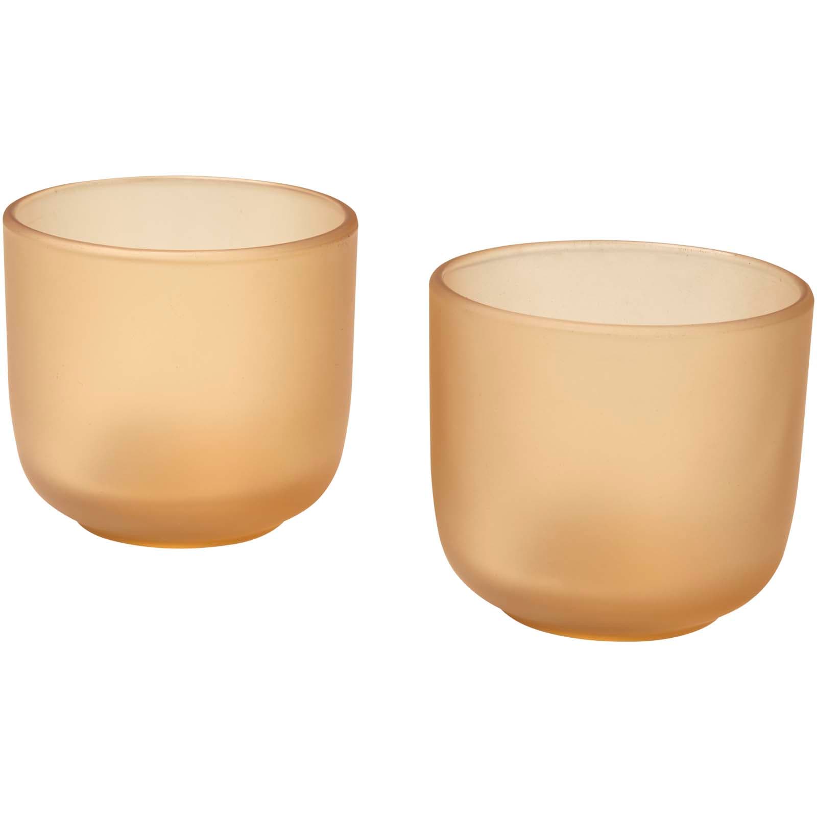 Pahare de sticlă cu finisaj mat Male 200 ml - set de 2