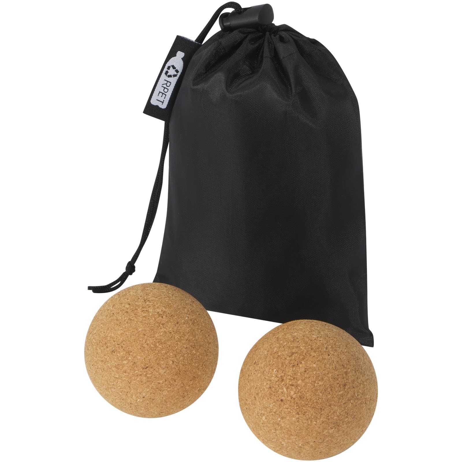 Minge de yoga din plută Trikona - set de 2