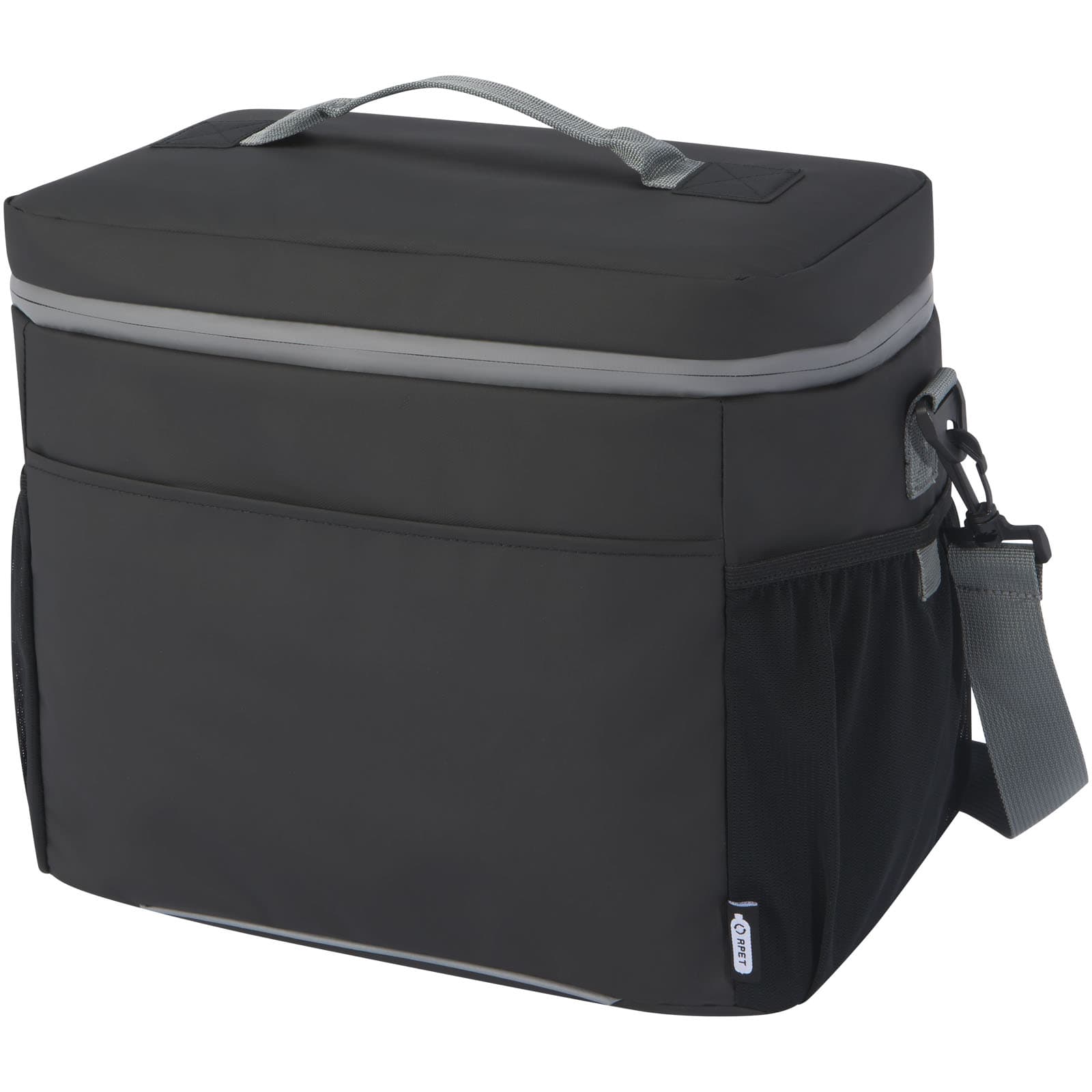 Geantă frigorifică rezistentă la apă din materiale reciclate GRS Aqua pentru 20 de doze 22L