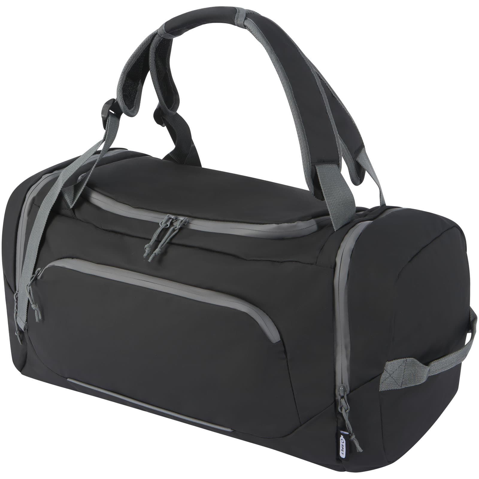 Rucsac tip duffel rezistent la apă din materiale reciclate GRS Aqua 35 l