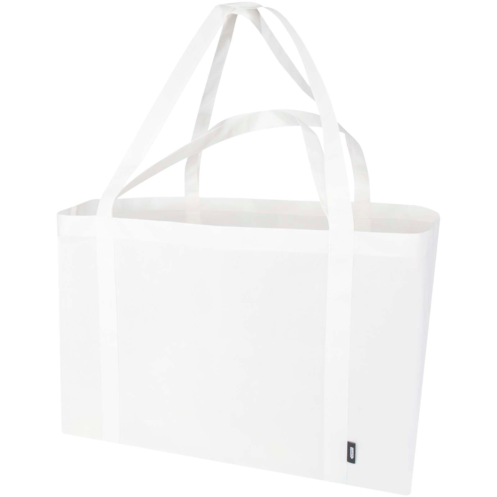 Sacoșă extra-mare Jumbo din material netesut reciclat GRS, 65L