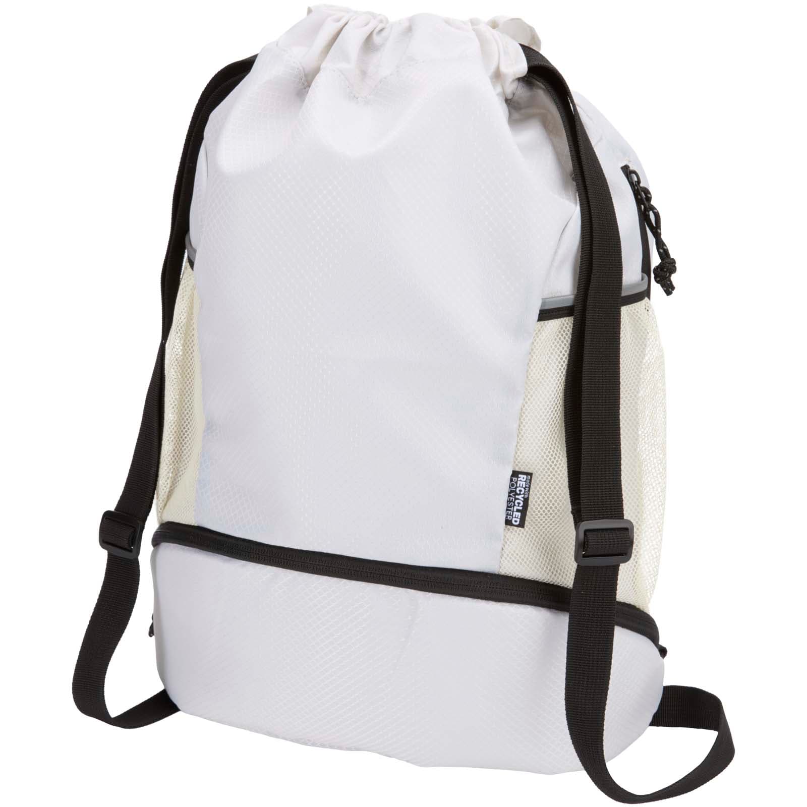Sac sport cu șnur și compartiment inferior Nomad, reciclat GRS, 18L
