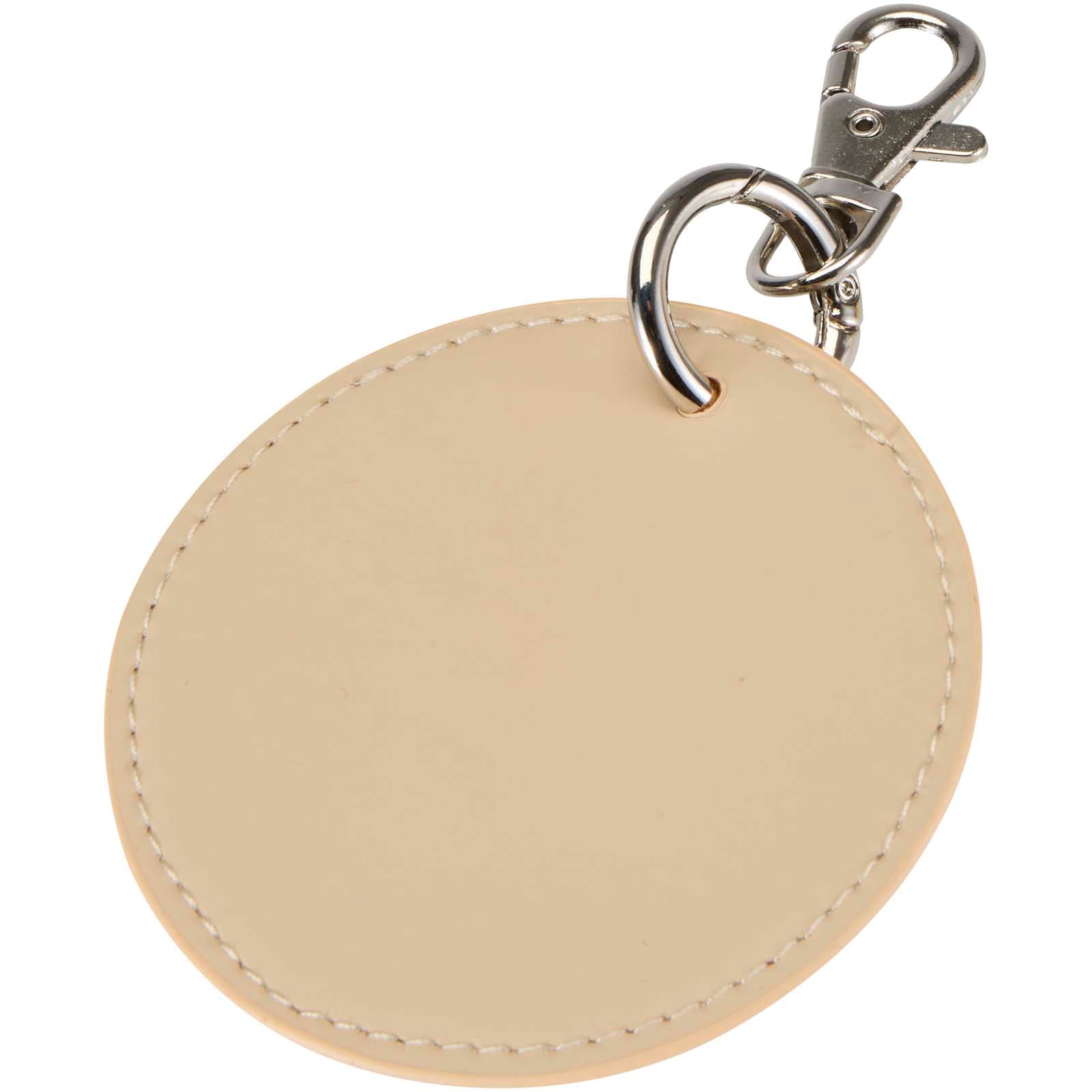 Breloc rotund decorativ Resi Plus din material reciclat GRS