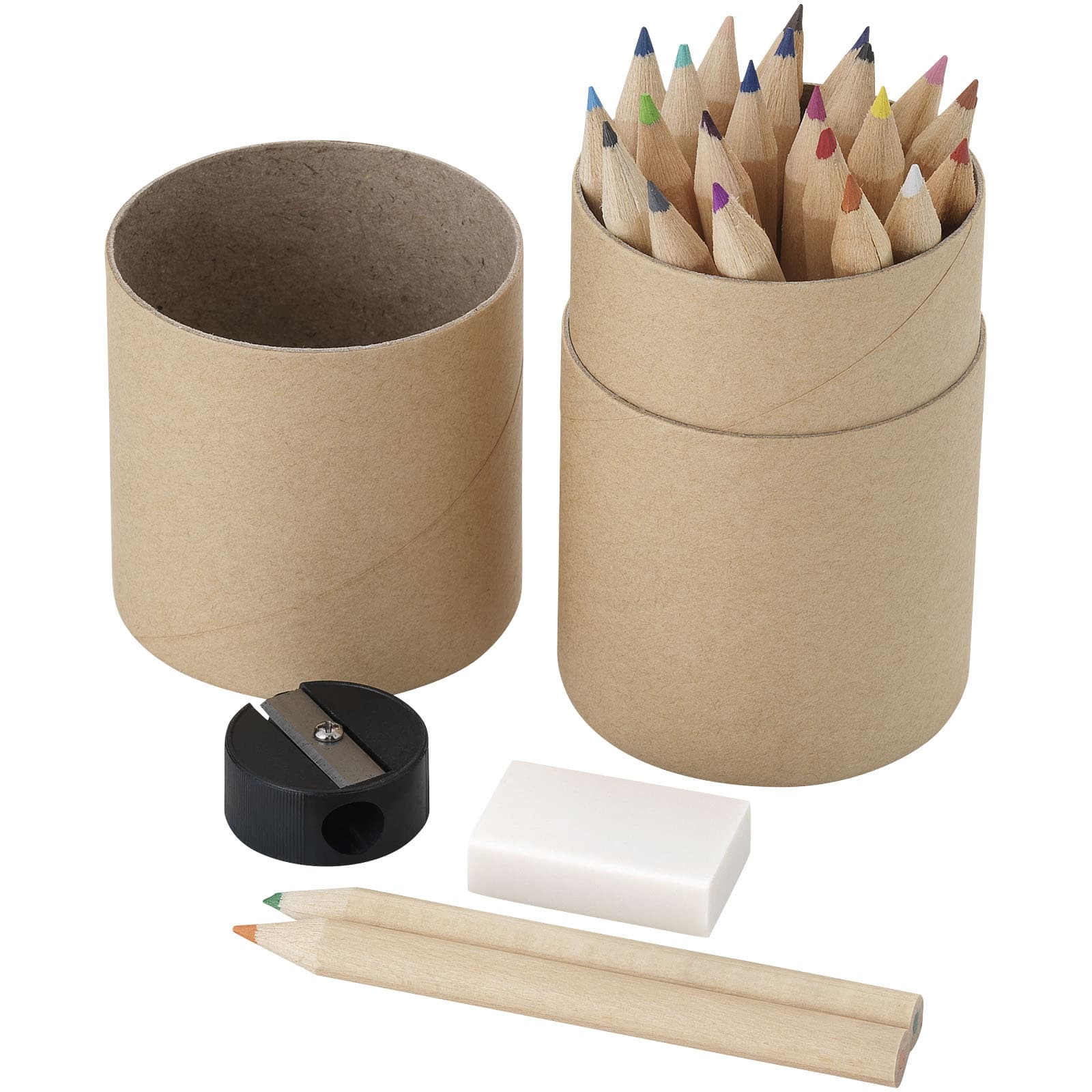 Set de creioane colorate Woodby din 26 de piese