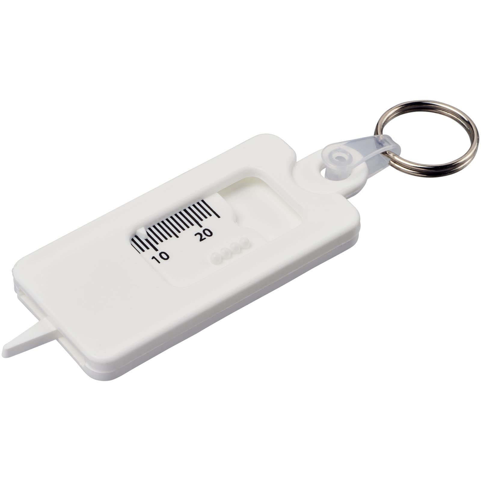 Breloc Kym pentru verificarea profilului anvelopelor, din plastic reciclat