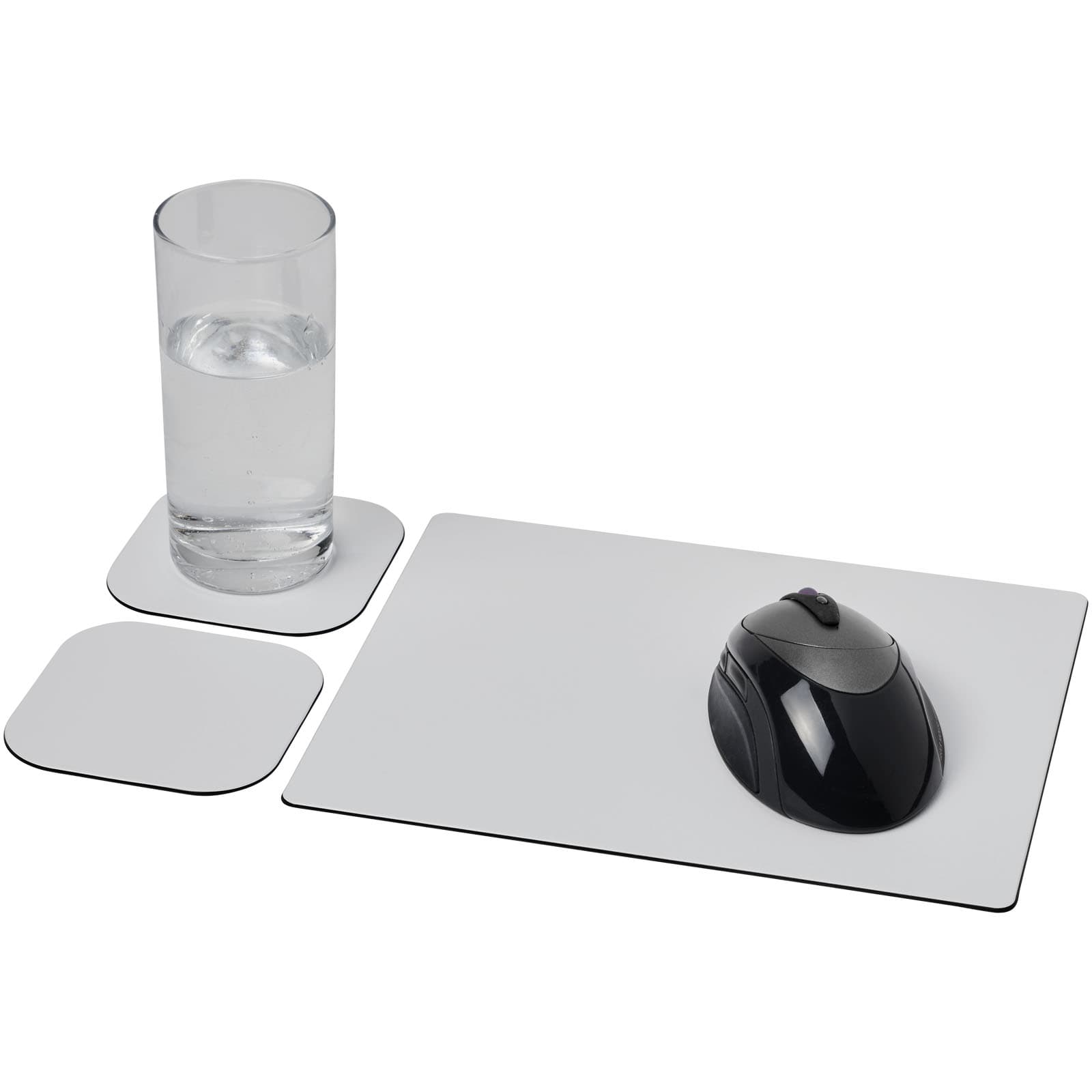 Set combo de mousepad și suporturi de pahar Brite-Mat®, varianta 3