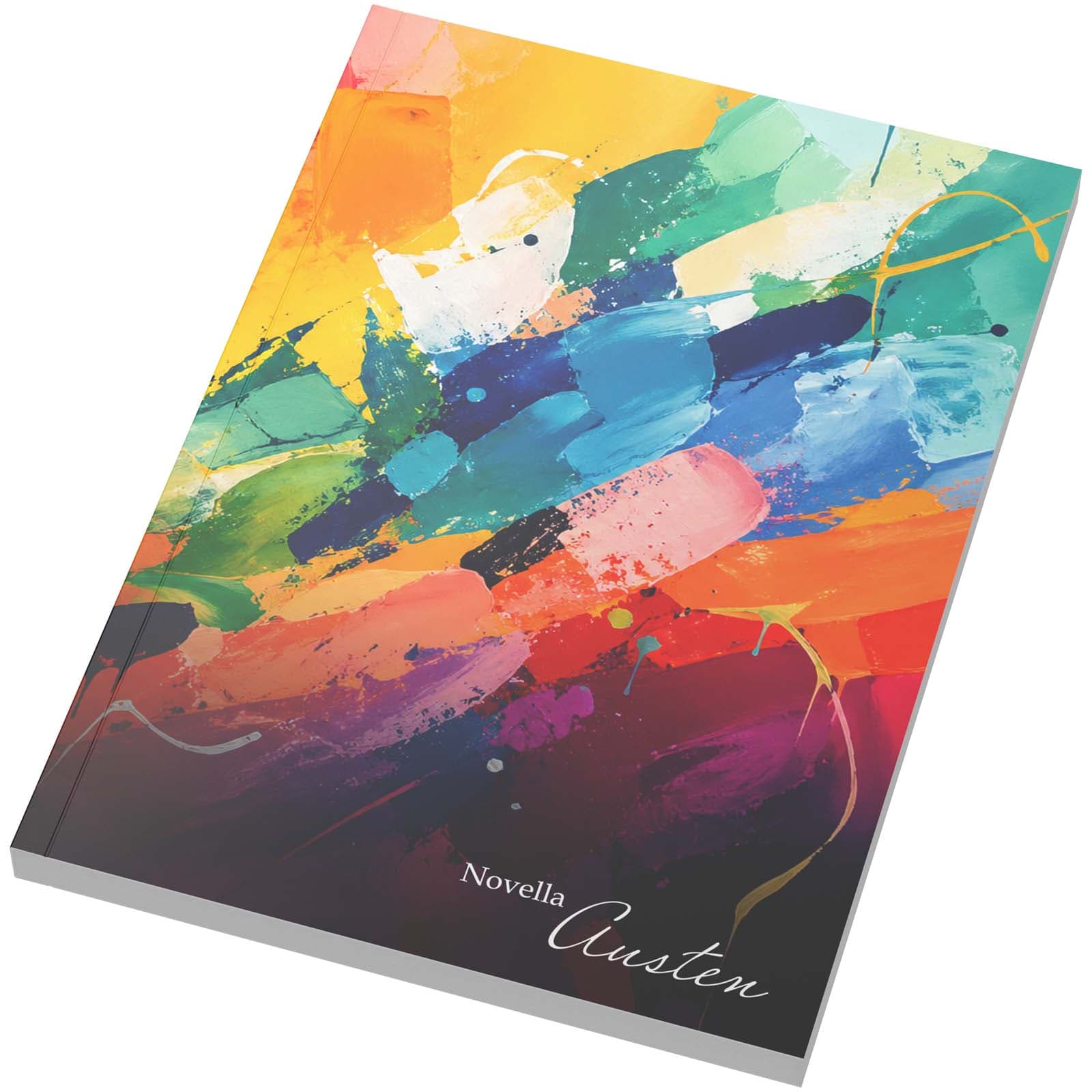 Novella Austen A5 — agendă cu coperți flexibile, 100 de file liniate
