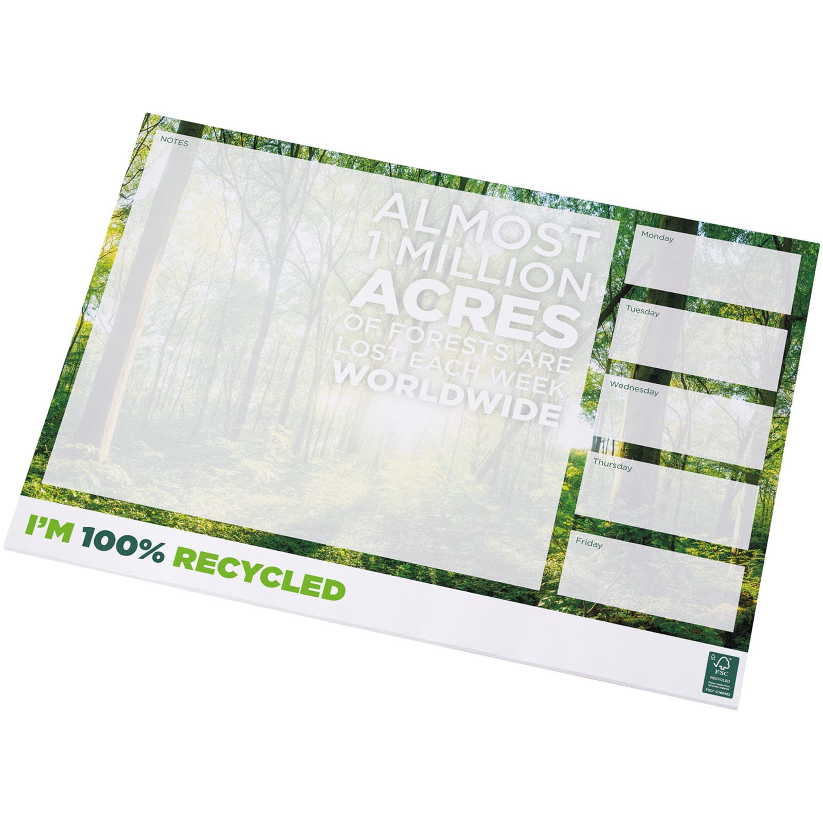 Bloc de notițe reciclat Desk-Mate® A3