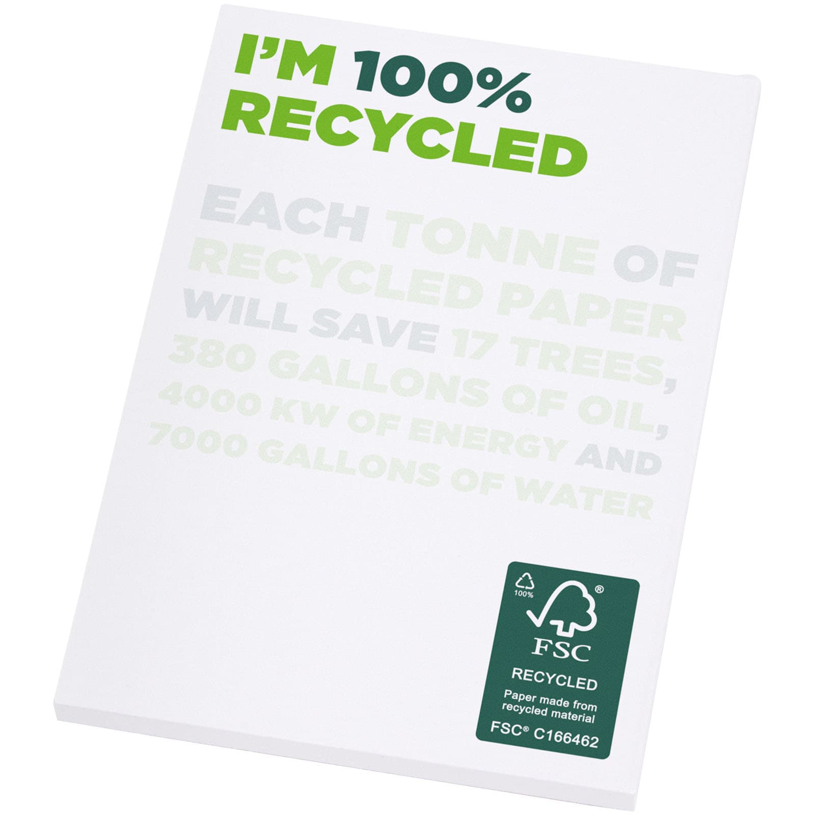 Bloc notes reciclat Desk-Mate® A7