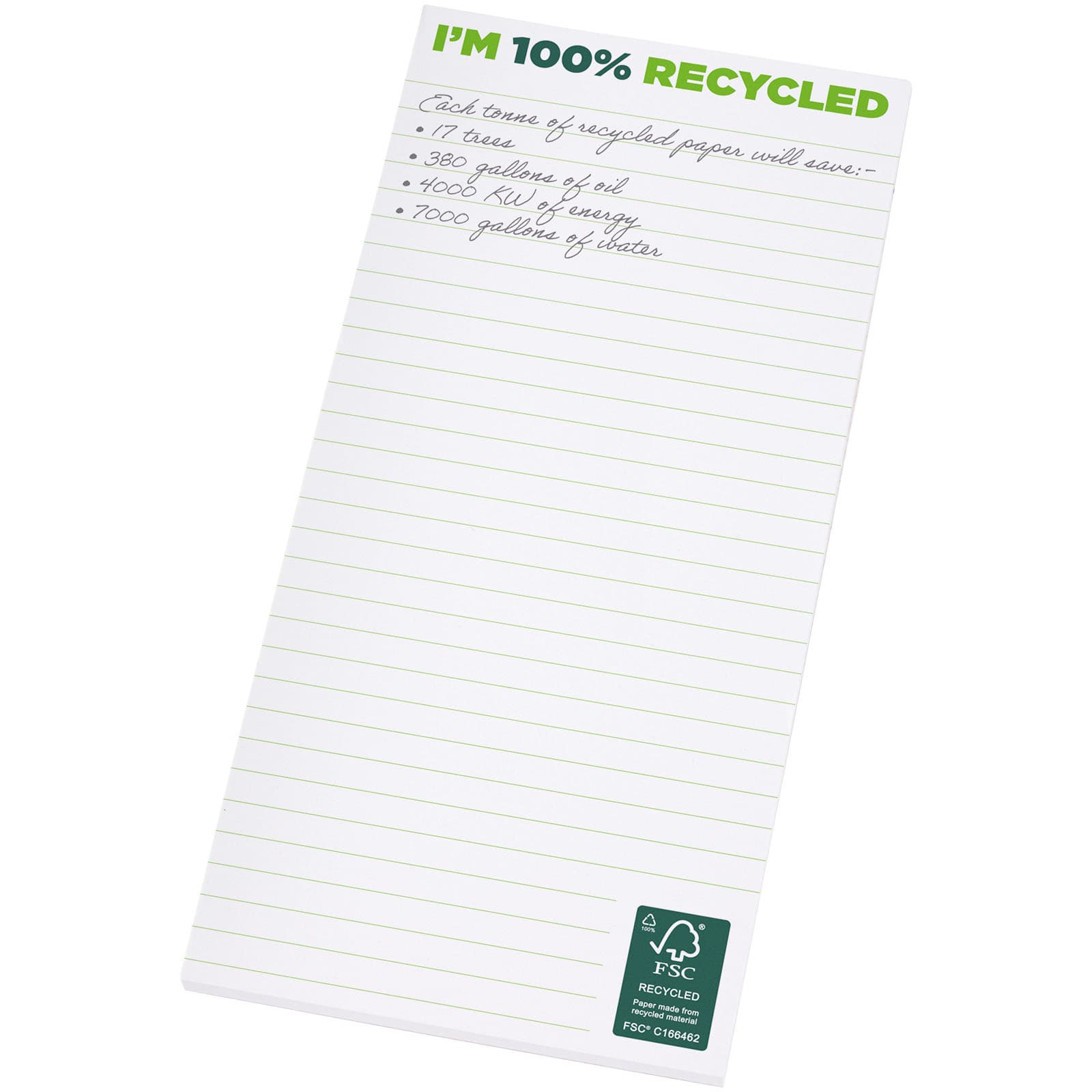 Bloc-notes reciclat Desk-Mate® 1/3 A4