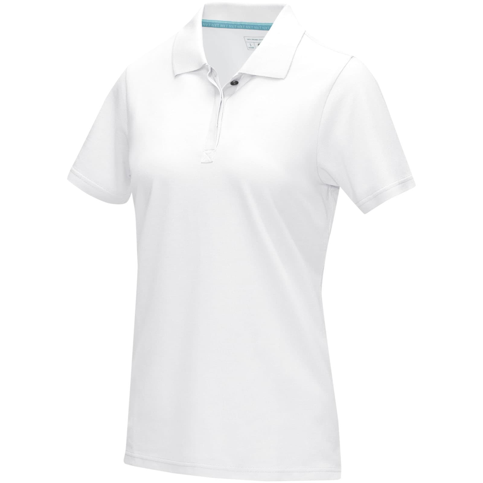 Tricou polo organic cu mânecă scurtă pentru femei Graphite