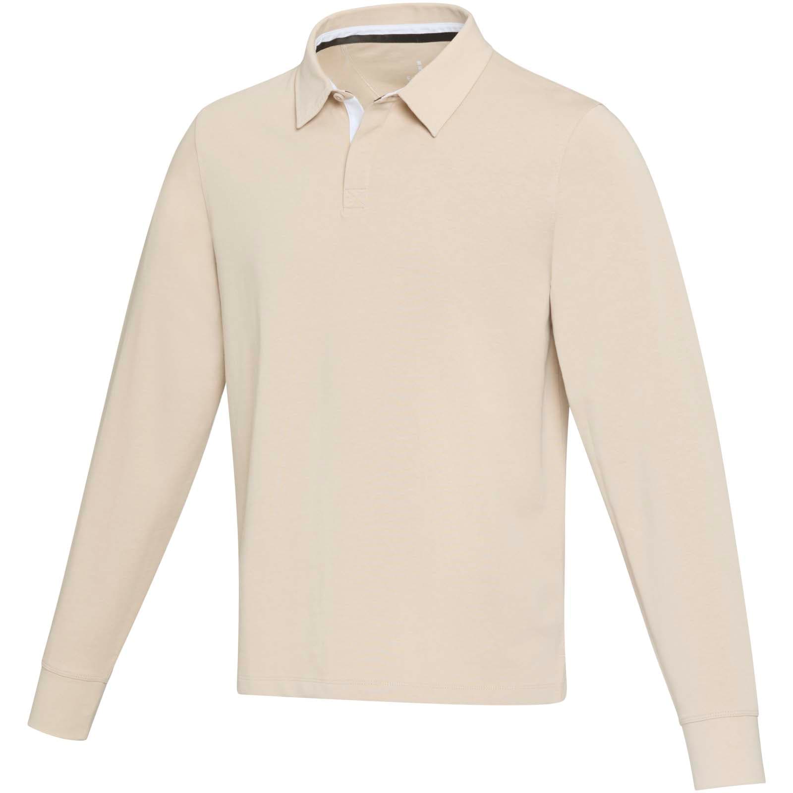 Bluză polo organică de rugby unisex Clyde