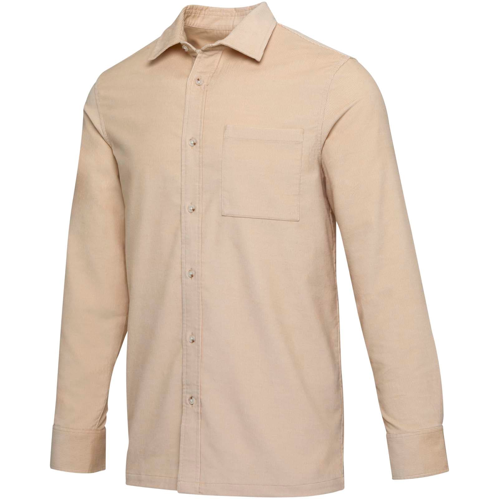 Cămașă unisex din catifea reiată Alum 252 g/m²