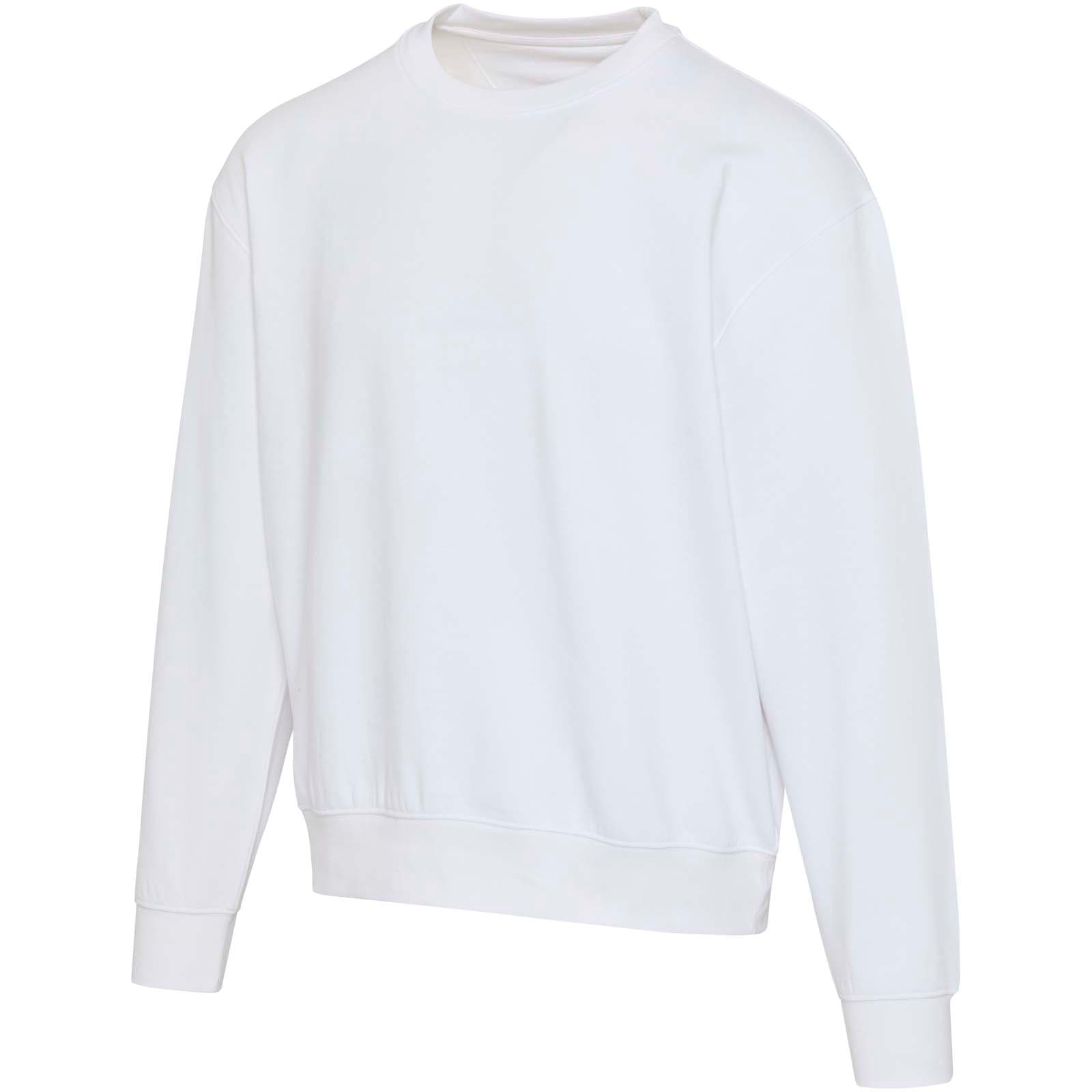 Pulover oversized cu guler rotund organic OCS unisex Boris 280 g/m²