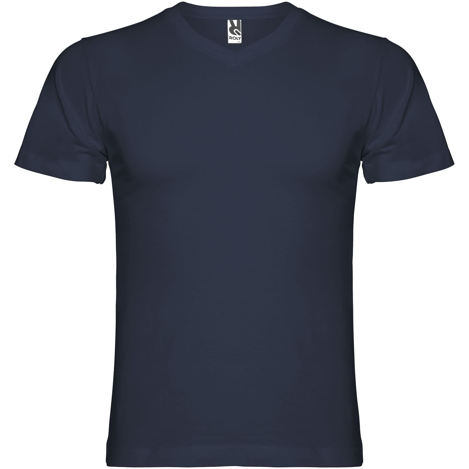 Tricou cu decolteu în V pentru bărbați Samoyedo, 155 g/m², cu mânecă scurtă