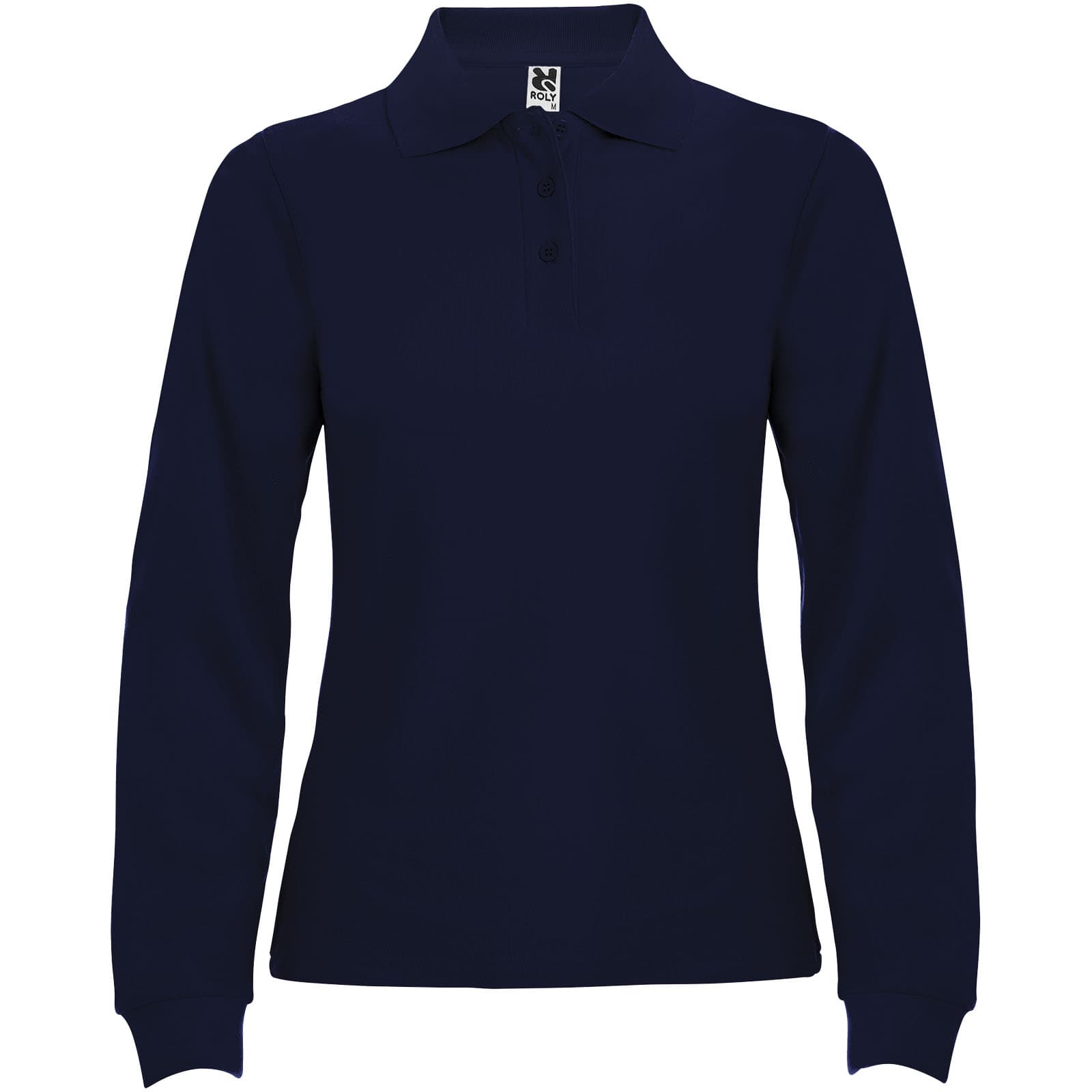 Tricou polo Estrella de 220 g/m² pentru femei cu mânecă lungă