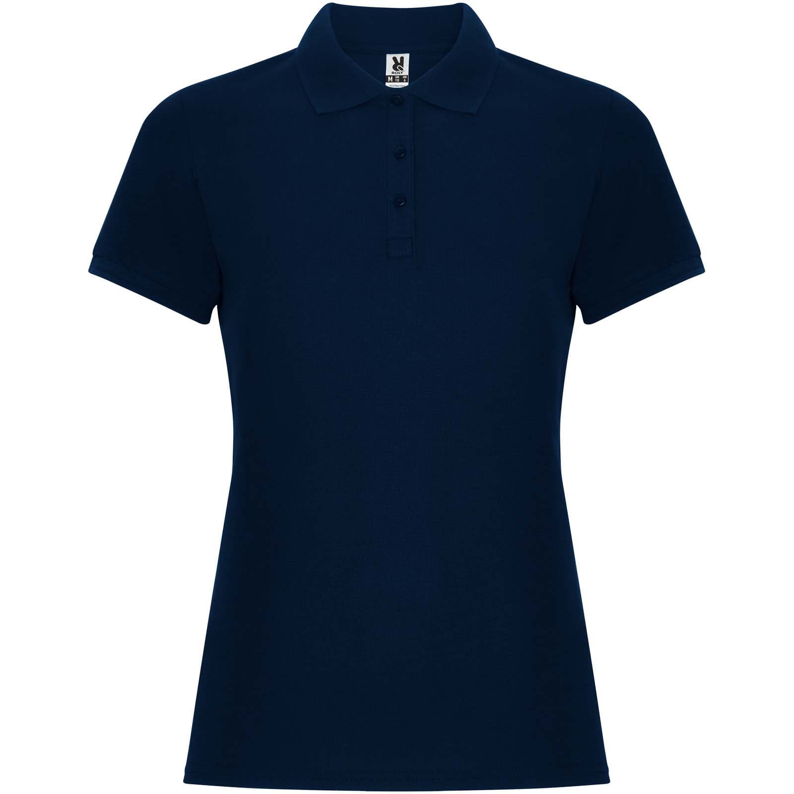 Tricou polo Pegaso Premium de 220 g/m² pentru femei cu mânecă scurtă