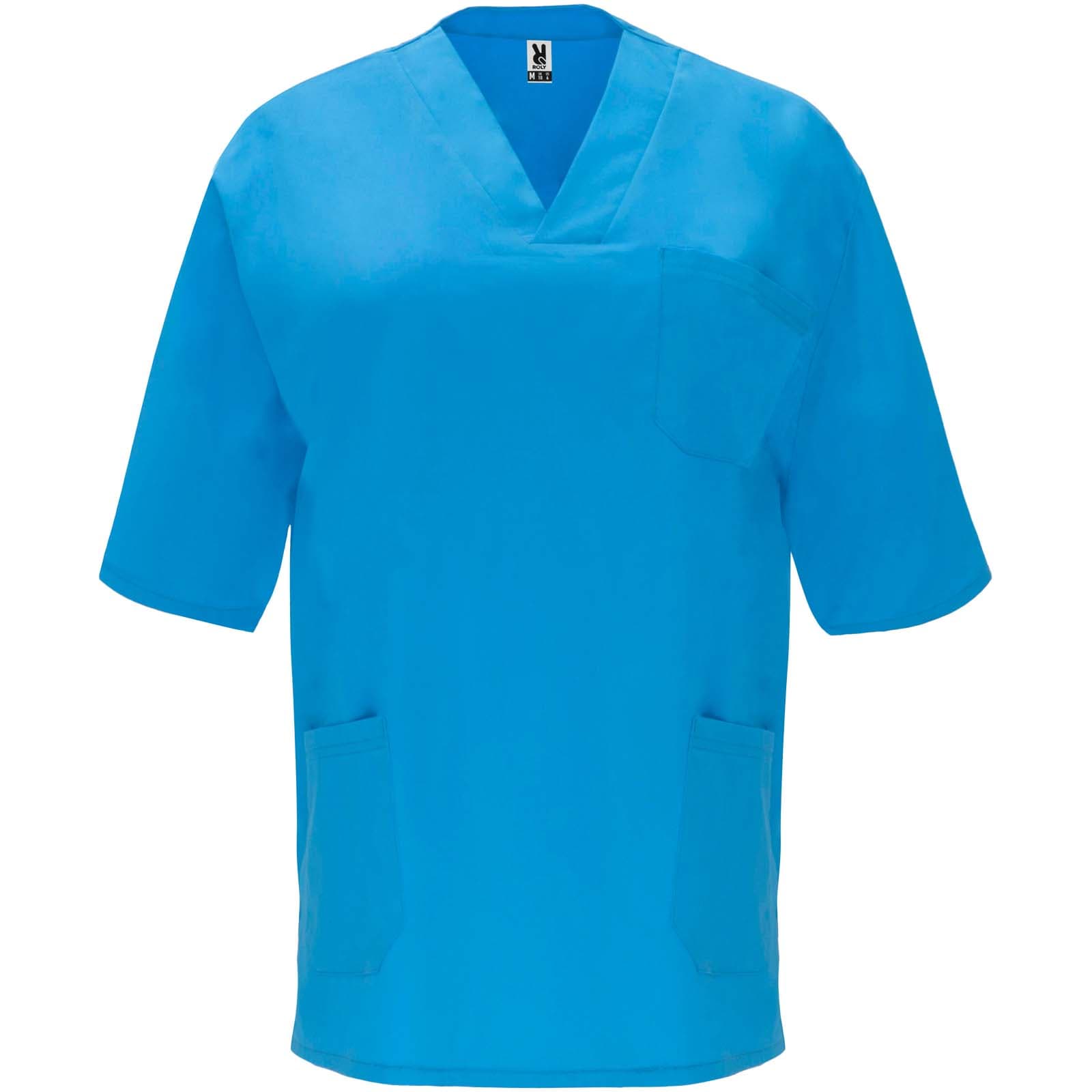 Bluză de serviciu unisex Panacea de 160 g/m² cu mânecă scurtă
